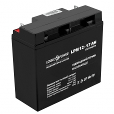 фото Акумуляторна батарея LogicPower LPM 12 - 17 AH (4162), LogicPower LPM 12 - 17 AH (4162), Акумуляторна батарея LogicPower LPM 12 - 17 AH (4162) фото товару, як виглядає Акумуляторна батарея LogicPower LPM 12 - 17 AH (4162) дивитися фото