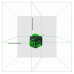 фото Нивелир лазерний ADA Cube 2-360 Green Professional Edition А00534, ADA Cube 2-360 Green Professional Edition А00534, Нивелир лазерний ADA Cube 2-360 Green Professional Edition А00534 фото товару, як виглядає Нивелир лазерний ADA Cube 2-360 Green Prof