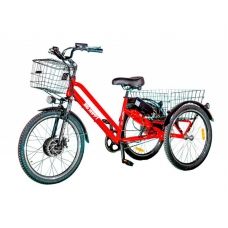 Електровелосипед трицикл VEGA Big Happy 500W/48V/10Ah/LCD червоний, VEGA Big Happy, Електровелосипед трицикл VEGA Big Happy 500W/48V/10Ah/LCD червоний фото, продажа в Украине