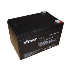 фото Акумуляторна батарея VIMAR B12-12 (12 В, 12 Ач), VIMAR B12-12 (12 В, 12 Ач), Акумуляторна батарея VIMAR B12-12 (12 В, 12 Ач) фото товару, як виглядає Акумуляторна батарея VIMAR B12-12 (12 В, 12 Ач) дивитися фото