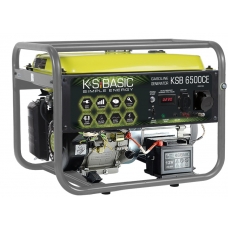 фото Генератор бензиновий K & S BASIC KSB 6500CE, K&S BASIC KSB 6500CE, Генератор бензиновий K & S BASIC KSB 6500CE фото товару, як виглядає Генератор бензиновий K & S BASIC KSB 6500CE дивитися фото