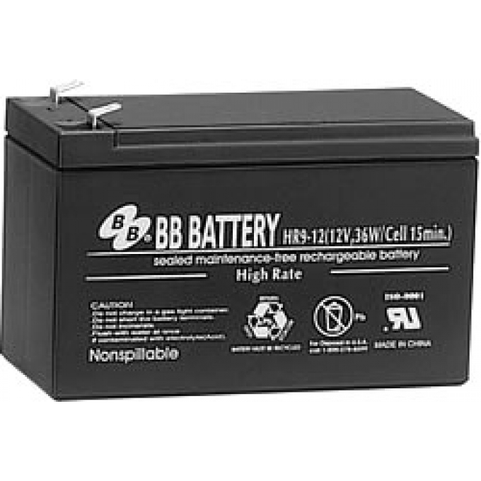 Батарея bb hr. Аккумулятор BB Battery HR 9-12. Батарея аккумуляторная HR 9-12 B.B. Battery. Батарея BB Battery hr9-12. Аккумуляторная батарея для ИБП BB HRL 9-12 12в, 9ач BB 1739944.