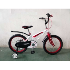 Велосипед детский облегченный CROSSER SPACE 18 дюймов (белый, красный, черный), CROSSER SPACE 18, Велосипед детский облегченный CROSSER SPACE 18 дюймов (белый, красный, черный) фото, продажа в Украине
