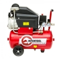 INTERTOOL PT-0010 (Компрессор INTERTOOL PT-0010 (24 л, 1.5 кВт, 220 В, 8 атм, 206 л/мин))
