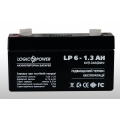 LP 6-1.3 AH (4157) (Акумулятор AGM LogicPower LP 6-1. 3 AH SILVER (4157))