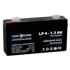 фото Акумулятор LogicPower LPM 6-1,3 AH (4157), LogicPower LPM 6-1,3 AH (4157), Акумулятор LogicPower LPM 6-1,3 AH (4157) фото товару, як виглядає Акумулятор LogicPower LPM 6-1,3 AH (4157) дивитися фото