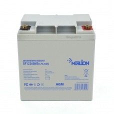 фото Акумуляторна батарея MERLION AGM GP12260M5 12V 26Ah (165х125х173) Q2, MERLION AGM GP12260M5 12V 26Ah (165х125х173) Q2, Акумуляторна батарея MERLION AGM GP12260M5 12V 26Ah (165х125х173) Q2 фото товару, як виглядає Акумуляторна батарея MERLION AGM GP12
