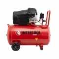 INTERTOOL PT-0005 (Компрессор INTERTOOL PT-0005 (100 л, 2.23 кВт, 220 В, 8 атм, 354 л/мин, 2 цилиндра))