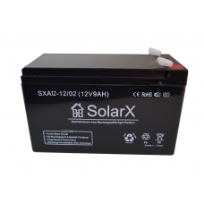 фото Акумуляторна батарея SolarX SXA 12-12 AGM, SolarX SXA 12-12, Акумуляторна батарея SolarX SXA 12-12 AGM фото товару, як виглядає Акумуляторна батарея SolarX SXA 12-12 AGM дивитися фото