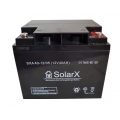 фото Акумуляторна батарея SolarX SXA 40-12 AGM, SolarX SXA 40-12, Акумуляторна батарея SolarX SXA 40-12 AGM фото товару, як виглядає Акумуляторна батарея SolarX SXA 40-12 AGM дивитися фото
