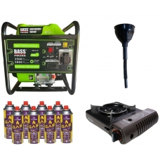 Інверторний генератор Bass Polska 5047LX + газова плитка Orcamp CK-505 + газовий картридж Pegas 400 мл (8 шт.) купити в Україні за ціною виробника. Замовити Інверторний генератор Bass Polska 5047LX + газова плитка Orcamp CK-505 + газовий картридж Pegas 40 фото Інверторний генератор Bass Polska 5047LX + газова плитка Orcamp CK-505 + газовий картридж Pegas 400 мл (8 шт.), Bass Polska 5047LX + Orcamp CK-505, Інверторний генератор Bass Polska 5047LX + газова плитка Orcamp CK-505 + газовий картридж Pegas 400 мл