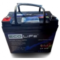 EcoLife LiFePO4 12V 33Ah LCD ( Акумулятор EcoLife LiFePO4 12V 33Ah з LCD дисплеєм)