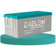 фото Акумуляторна батарея EXELON 200-12 GEL 12V 200 Ah (522x240x224 мм) Q1/48, EXELON 200-12 GEL, Акумуляторна батарея EXELON 200-12 GEL 12V 200 Ah (522x240x224 мм) Q1/48 фото товару, як виглядає Акумуляторна батарея EXELON 200-12 GEL 12V 200 Ah (522x240x