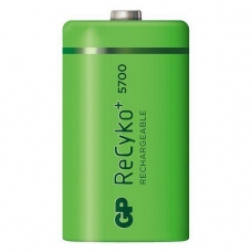 фото Акумулятор GP Recyko+ 570DHCB (GP570DHCB) D/R20, 5700mAh, 5.7A, LSD80-2 Ni-MH, bulk, GP Recyko+ 570DHCB, Акумулятор GP Recyko+ 570DHCB (GP570DHCB) D/R20, 5700mAh, 5.7A, LSD80-2 Ni-MH, bulk фото товару, як виглядає Акумулятор GP Recyko+ 570DHCB (GP570