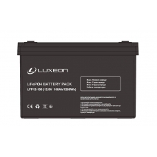 фото Аккумуляторную батарею Luxeon LFP12-100 LiFePO4 (100Ач, 12.8В, 330x172x215 мм), Luxeon LFP12-100, Аккумуляторную батарею Luxeon LFP12-100 LiFePO4 (100Ач, 12.8В, 330x172x215 мм) фото товару, як виглядає Аккумуляторную батарею Luxeon LFP12-100 LiFePO4 