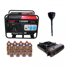 фото Бензиновий генератор MAST GROUP YH15000 + газова плитка Orcamp CK-505 + картридж газовий Pegas 400 мл (8 шт.), MAST GROUP YH15000 + Orcamp CK-505 + Pegas 400, Бензиновий генератор MAST GROUP YH15000 + газова плитка Orcamp CK-505 + картридж газовий Pe