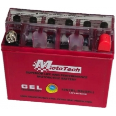 фото Аккумулятор гелевый Mototech 12N7BL-BS 7ah (145х56х130 мм) 100031, Mototech 12N7BL-BS 7ah, Аккумулятор гелевый Mototech 12N7BL-BS 7ah (145х56х130 мм) 100031 фото товару, як виглядає Аккумулятор гелевый Mototech 12N7BL-BS 7ah (145х56х130 мм) 100031 ди