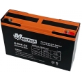 MotoTech 6-EVF-32 (Тяговий акумулятор MotoTech 6-EVF-32 12V 36Ah/3HR (267х78х170 мм) аналог Chilwee evf-32)
