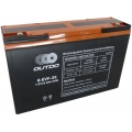 фото Тяговий акумулятор OUTDO 6-EVF-35 12V 33.6Ah/3HR (267x78x170 мм), OUTDO 6-EVF-35, Тяговий акумулятор OUTDO 6-EVF-35 12V 33.6Ah/3HR (267x78x170 мм) фото товару, як виглядає Тяговий акумулятор OUTDO 6-EVF-35 12V 33.6Ah/3HR (267x78x170 мм) дивитися фото