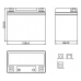 фото Аккумулятор OUTDO UTX12-BS (MF) 148x86x132 мм (100030), OUTDO UTX12-BS (MF), Аккумулятор OUTDO UTX12-BS (MF) 148x86x132 мм (100030) фото товару, як виглядає Аккумулятор OUTDO UTX12-BS (MF) 148x86x132 мм (100030) дивитися фото
