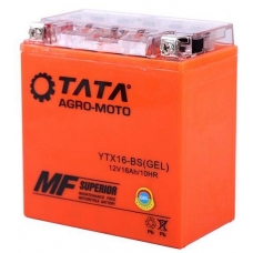 фото Акумулятор до генератора Outdo UTX16-BS (гелевий, оранжевий, 150*87*161 мм) (AKK-027), Outdo UTX16-BS, Акумулятор до генератора Outdo UTX16-BS (гелевий, оранжевий, 150*87*161 мм) (AKK-027) фото товару, як виглядає Акумулятор до генератора Outdo UTX16