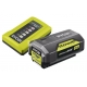 фото Акумулятор із зарядним пристроєм Ryobi 36V 4.0Ah + Ryobi RY36BC17A-140 (5133004704), Ryobi 36V 4.0Ah + Ryobi RY36BC17A-140, Акумулятор із зарядним пристроєм Ryobi 36V 4.0Ah + Ryobi RY36BC17A-140 (5133004704) фото товару, як виглядає Акумулятор із зар