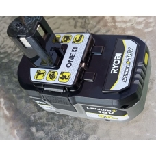 фото Акумуляторна батарея Ryobi RB18L50 ONE+ (18 В / 5.0 Ач) (5133002433), Ryobi RB18L50, Акумуляторна батарея Ryobi RB18L50 ONE+ (18 В / 5.0 Ач) (5133002433) фото товару, як виглядає Акумуляторна батарея Ryobi RB18L50 ONE+ (18 В / 5.0 Ач) (5133002433) ди