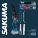 фото Акумуляторна безщіткова ланцюгова пилка SAKUMA BLUE CS0821B-CORE SET122SB (з з/п та 2 АКБ 2Ач), SAKUMA BLUE CS0821B-CORE SET122SB, Акумуляторна безщіткова ланцюгова пилка SAKUMA BLUE CS0821B-CORE SET122SB (з з/п та 2 АКБ 2Ач) фото товару, як виглядає