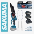 фото Акумуляторна безщіткова ланцюгова пилка SAKUMA BLUE CS0821B-CORE SET224SB (з з/п та 2 АКБ 4Ач), SAKUMA BLUE CS0821B-CORE SET224SB, Акумуляторна безщіткова ланцюгова пилка SAKUMA BLUE CS0821B-CORE SET224SB (з з/п та 2 АКБ 4Ач) фото товару, як виглядає