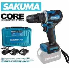 Дриль-шуруповерт SAKUMA BLUE CD8521B-CORE SET122SB (з/п та 2 АКБ 2Аг) купити в Україні за ціною виробника. Замовити Дриль-шуруповерт SAKUMA BLUE CD8521B-CORE SET122SB (з/п та 2 АКБ 2Аг): Опис, характеристики, особливості. Доставка Одеса, Київ, Дніпро фото Дриль-шуруповерт SAKUMA BLUE CD8521B-CORE SET122SB (з/п та 2 АКБ 2Аг), SAKUMA BLUE CD8521B-CORE SET122SB, Дриль-шуруповерт SAKUMA BLUE CD8521B-CORE SET122SB (з/п та 2 АКБ 2Аг) фото товару, як виглядає Дриль-шуруповерт SAKUMA BLUE CD8521B-CORE SET122S
