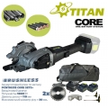 TITAN PCM11021B-CORE SET2+ (Різак акумуляторний TITAN PCM11021B-CORE SET2+ 21В, 110 мм, 1,0 кВт (з з/п, 2 батареями 5Ач та 2 дисками))