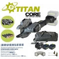 TITAN PCM14540B-CORE SET2 (Різак по металу акумуляторний TITAN PCM14540B-CORE SET2 21+21В, 145мм, 2 кВт (з з/в та 2 батареями 5Ач))