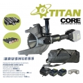 TITAN PCM23540B-CORE SET2 (Резак по металлу аккумуляторный TITAN PCM23540B-CORE  SET2 21+21В, 235мм, 2 кВт (c з/у и 2 батареями 5Ач))