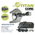 TITAN PCM30540B-CORE SET2+ (Різак по металу акумуляторний TITAN PCM30540B-CORE SET2+ 21+21В, 305 мм, 2 кВт (з з/в та 2 батареями 5Ач))