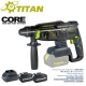фото Перфоратор TITAN PRH2621B-CORE SET224SB SDS plus, 21В, 3,3 Дж, 3-х режими, 2 батареї 4А·год (SAKUMA SBL4021) і з/п (2201912775_S224SB) , TITAN PRH2621B-CORE SET224SB, Перфоратор TITAN PRH2621B-CORE SET224SB SDS plus, 21В, 3,3 Дж, 3-х режими, 2 батаре